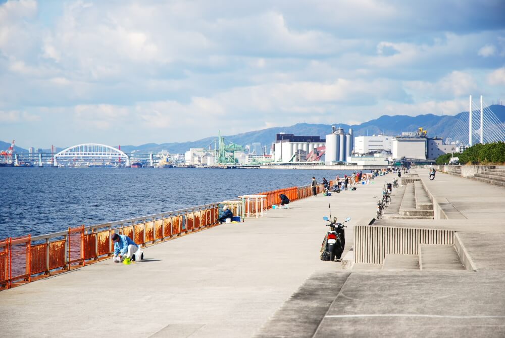 釣り場ガイド 阪神 南芦屋浜 関西のつりweb 釣りの総合情報メディアmeme