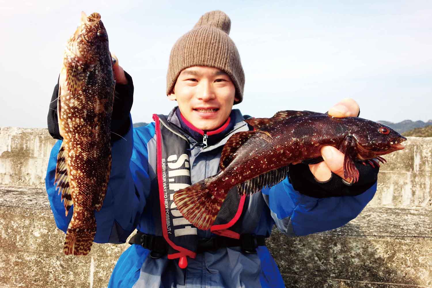 低水温でも釣れる 早春の納得プラン 淡路島 阿万川河口のアイナメ A 関西のつりweb 釣りの総合情報メディアmeme