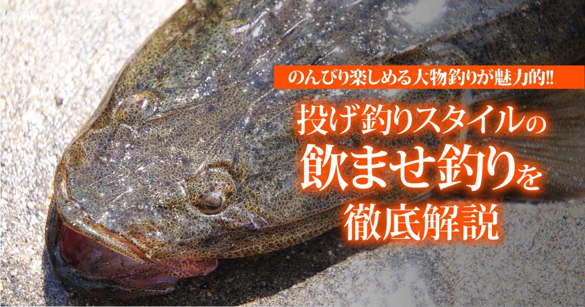 のんびり楽しめる大物釣りが魅力的 投げ釣りスタイルの飲ませ釣りを徹底解説 関西のつりweb 釣りの総合情報メディアmeme