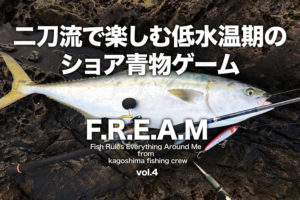 二刀流で楽しむ低水温期の青物ゲーム|【F.R.E.A.M vol.4】 | SW