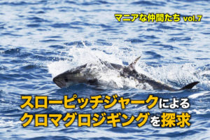 スローピッチジャークによるクロマグロジギングを探求｜【マニア